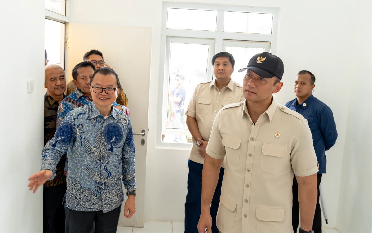 Dua Menteri Apresiasi Konsep Bangunan Hijau Rumah Subsidi di Serang