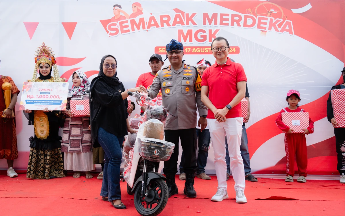 Kapolres Serang Saksikan Keseruan Lomba HUT ke-79 RI di Perumahan MGK