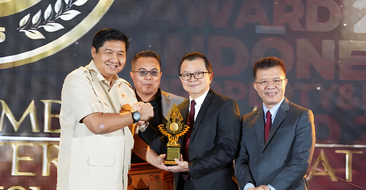 Perumahan MGK Serang Dianugerahi Indonesia Property&Bank Award 2025