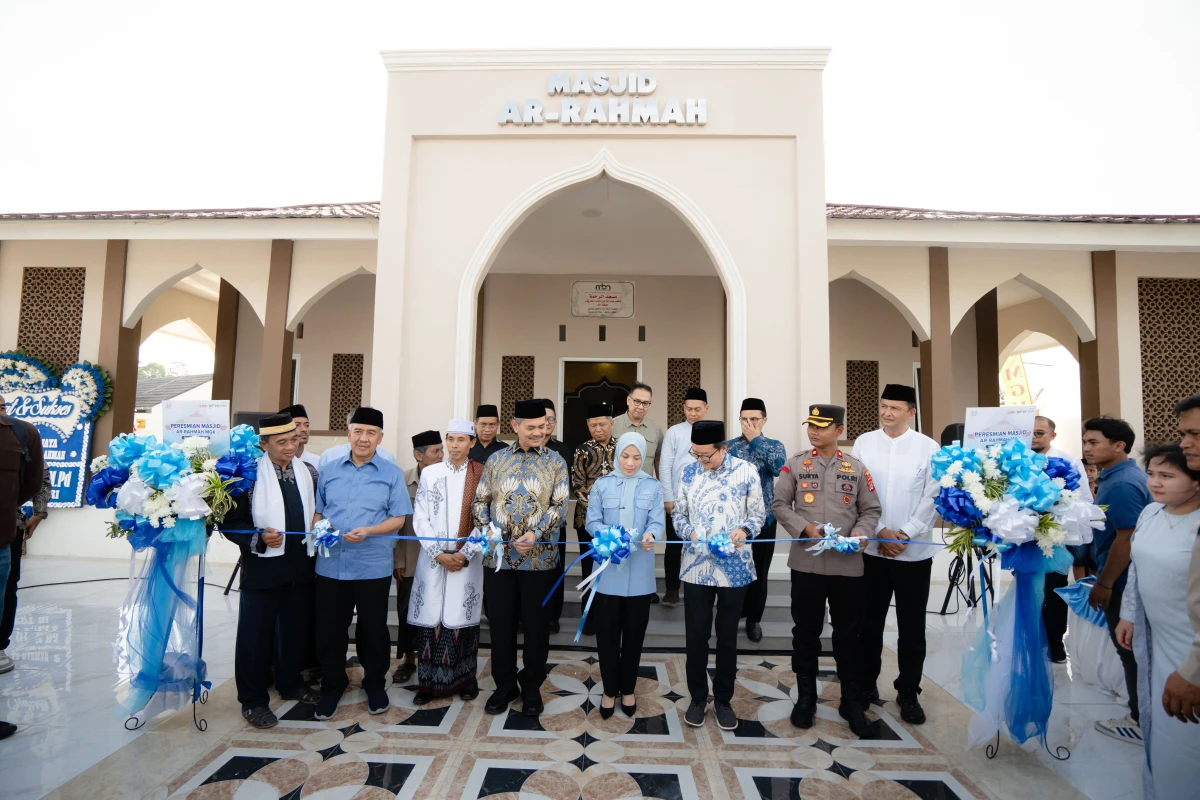 Fasilitasi ibadah warga, perumahan MGK Serang resmikan Masjid Ar-Rahmah